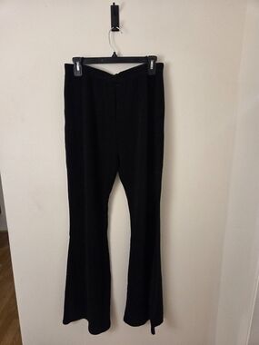 Black Flared Sparkle Women’s Pants XXL